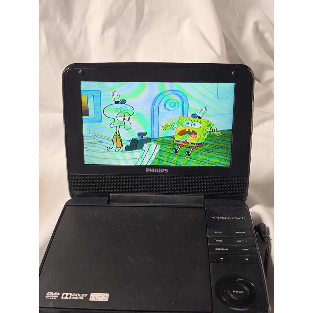 Philips PET741M/37 DVD Player (7") Portable DVD MP3 Player